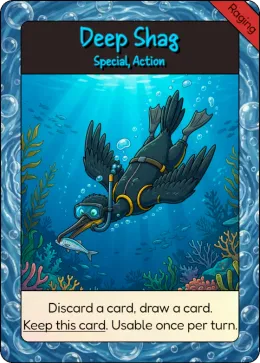 Deep Shag card
