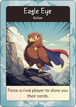 Eagle Eye card, alternative art