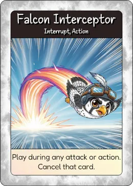 Falcon Interceptor card, alternative art