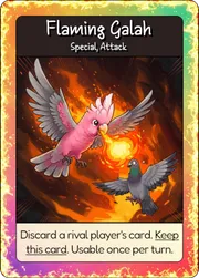 Flaming Galah