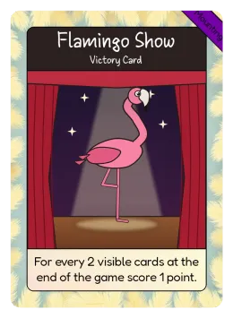 Flamingo Show card