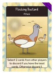 Flocking Bustard