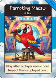 Parroting Macaw