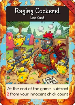 Raging Cockerel card
