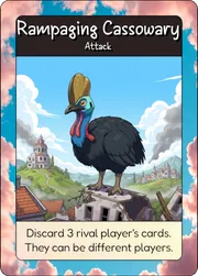 Rampaging Cassowary