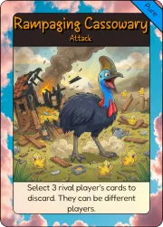 Rampaging Cassowary