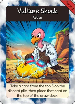 Vulture Shock card