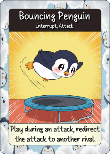 Bouncing Penguin front 2
